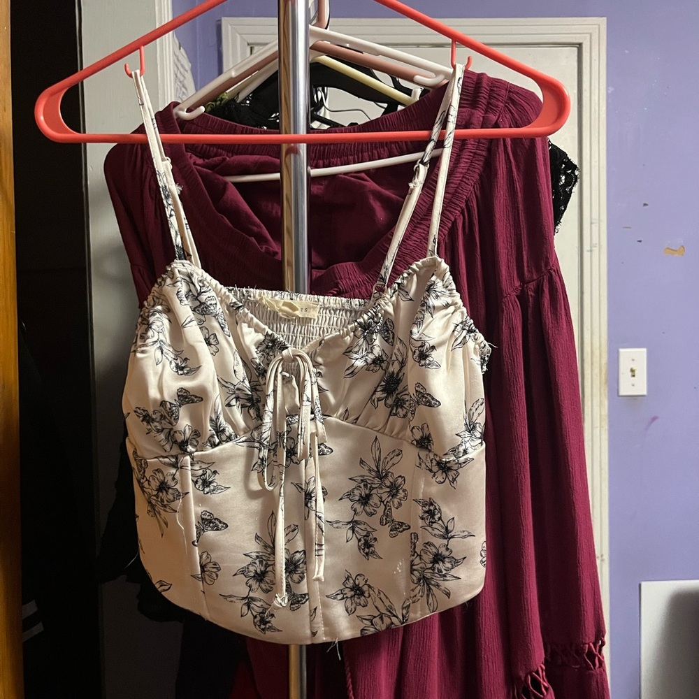 Pacsun Floral Print Women's Tank Top